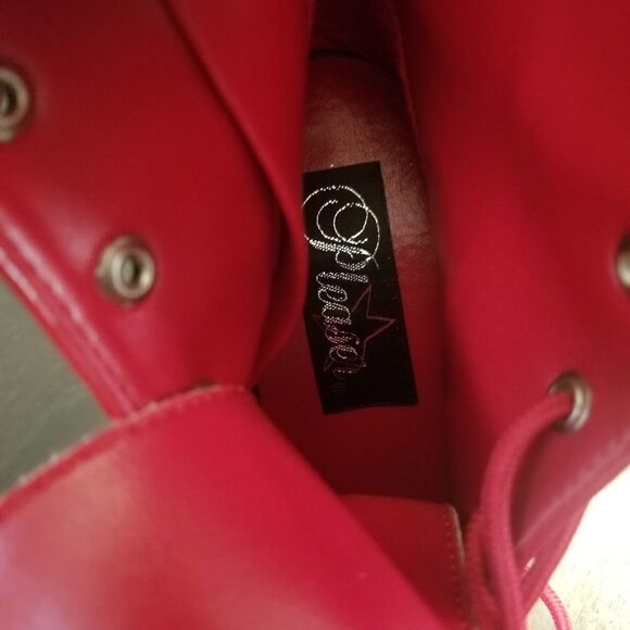 PLEASER  EXOTIC WOMENS BOOTS  SIZE 5 - Picture 7 of 8